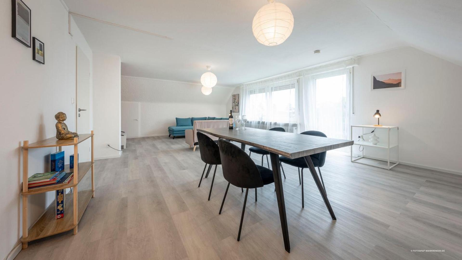 Xxl Design-Appartement Gardendesign Boxspring 8 Pers Zwischen Heidelberg Und Mannheim Edingen-Neckarhausen Exterior foto